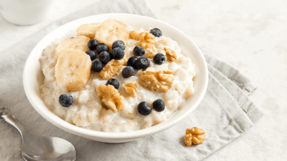 healthy oatmeal